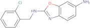 2-N-[(2-Chlorophenyl)methyl]-1,3-benzoxazole-2,6-diamine