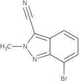 7-Bromo-2-methyl-2H-indazole-3-carbonitrile