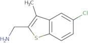 (5-Chloro-3-methyl-1-benzothiophen-2-yl)methanamine