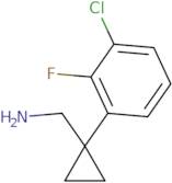 [1-(3-Chloro-2-fluorophenyl)cyclopropyl]methanamine