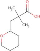 2,2-Dimethyl-3-(oxan-2-yl)propanoic acid