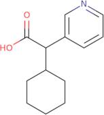 2-Cyclohexyl-2-(pyridin-3-yl)acetic acid