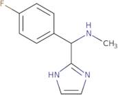 [(4-Fluorophenyl)(1H-imidazol-2-yl)methyl](methyl)amine