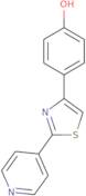 4-(2-(Pyridin-4-yl)thiazol-4-yl)phenol