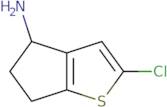 2-Chloro-4H,5H,6H-cyclopenta[b]thiophen-4-amine