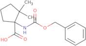 1-(((Benzyloxy)carbonyl)amino)-2,2-dimethylcyclopentanecarboxylic acid