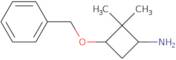 3-(Benzyloxy)-2,2-dimethylcyclobutan-1-amine