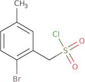 (2-Bromo-5-methylphenyl)methanesulfonyl chloride