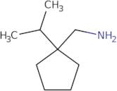 [1-(Propan-2-yl)cyclopentyl]methanamine