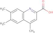 4,6,7-Trimethylquinoline-2-carboxylic acid