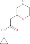 N-Cyclopropyl-2-morpholin-2-ylacetamide