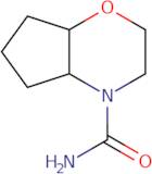 rac-(4aR,7aS)-Octahydrocyclopenta[b][1,4]oxazine-4-carboxamide