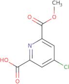 4-Chloro-6-(methoxycarbonyl)pyridine-2-carboxylic acid