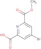 4-Bromo-6-(methoxycarbonyl)picolinic acid