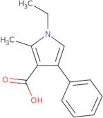 1-Ethyl-2-methyl-4-phenyl-1H-pyrrole-3-carboxylic acid