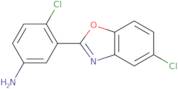 4-Chloro-3-(5-chloro-1,3-benzoxazol-2-yl)aniline