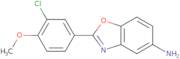 2-(3-Chloro-4-methoxyphenyl)benzooxazol-5-ylamine