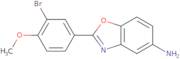 2-(3-Bromo-4-methoxyphenyl)-1,3-benzoxazol-5-amine