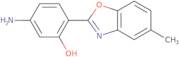 5-Amino-2-(5-methyl-benzooxazol-2-yl)-phenol