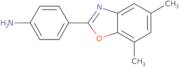 4-(5,7-Dimethyl-benzooxazol-2-yl)-phenylamine