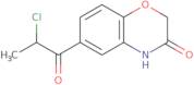 6-(2-Chloropropanoyl)-3,4-dihydro-2H-1,4-benzoxazin-3-one