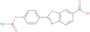 2-(4-Acetoxy-phenyl)-benzothiazole-6-carboxylic acid