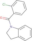 (2-Chlorophenyl)-(2,3-dihydroindol-1-yl)methanone