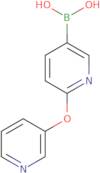 6-(Pyridin-3-yloxy)pyridine-3-boronic acid