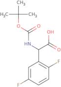 2-{[(tert-Butoxy)carbonyl]amino}-2-(2,5-difluorophenyl)acetic acid