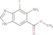 Methyl 5-amino-4-fluoro-1H-benzimidazole-6-carboxylate