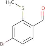 4-Bromo-2-(methylsulfanyl)benzaldehyde