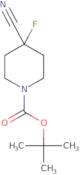 tert-Butyl 4-cyano-4-fluoropiperidine-1-carboxylate
