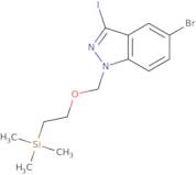 5-Bromo-3-iodo-1-((2-(trimethylsilyl)ethoxy)methyl)-1H-indazole