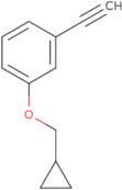 1-(Cyclopropylmethoxy)-3-ethynylbenzene