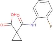 1-(2-Fluorophenylcarbamoyl)cyclopropanecarboxylic acid