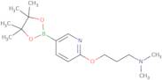 2-(3-N,N-Dimethylamino-propoxy)pyridine-5-boronic acid pinacol ester