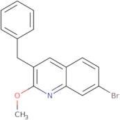 3-Benzyl-7-bromo-2-methoxyquinoline