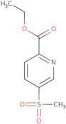 Ethyl 5-(methylsulfonyl)pyridine-2-carboxylate
