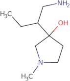 3-(1-Aminobutan-2-yl)-1-methylpyrrolidin-3-ol