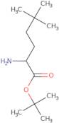 tert-Butyl 2-amino-5,5-dimethylhexanoate