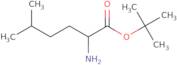 tert-Butyl 2-amino-5-methylhexanoate