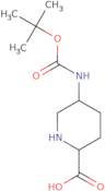 5-{[(tert-Butoxy)carbonyl]amino}piperidine-2-carboxylic acid