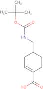 4-({[(tert-Butoxy)carbonyl]amino}methyl)cyclohex-1-ene-1-carboxylic acid