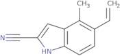 5-Ethenyl-4-methyl-1H-indole-2-carbonitrile