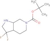 tert-Butyl 3,3-difluorooctahydro-6H-pyrrolo[2,3-c]pyridine-6-carboxylate