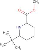 Methyl 6-tert-butylpiperidine-2-carboxylate