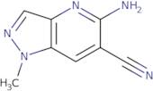 5-Amino-1-methyl-1H-pyrazolo[4,3-b]pyridine-6-carbonitrile