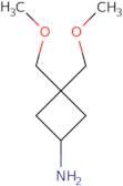 3,3-Bis(methoxymethyl)cyclobutan-1-amine