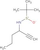 N-(Hex-1-yn-3-yl)-2-methylpropane-2-sulfinamide