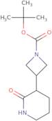 tert-Butyl 3-(2-oxopiperidin-3-yl)azetidine-1-carboxylate